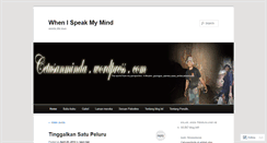 Desktop Screenshot of cetusanminda.wordpress.com