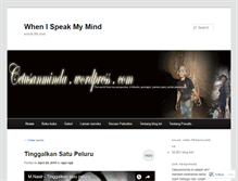 Tablet Screenshot of cetusanminda.wordpress.com