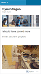 Mobile Screenshot of mymindisgoo.wordpress.com