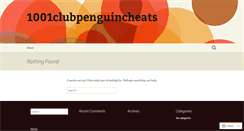 Desktop Screenshot of 1001clubpenguincheats.wordpress.com