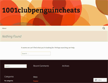 Tablet Screenshot of 1001clubpenguincheats.wordpress.com