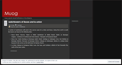 Desktop Screenshot of muog.wordpress.com