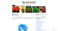 Desktop Screenshot of bluejeangourmet.wordpress.com