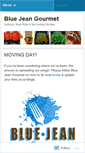 Mobile Screenshot of bluejeangourmet.wordpress.com