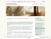 Tablet Screenshot of elektronebel.wordpress.com
