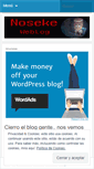 Mobile Screenshot of noseke.wordpress.com