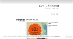 Desktop Screenshot of evasanchez.wordpress.com