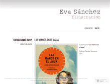 Tablet Screenshot of evasanchez.wordpress.com