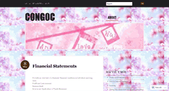 Desktop Screenshot of c0ng0c.wordpress.com