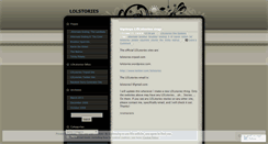 Desktop Screenshot of lolstories.wordpress.com