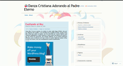 Desktop Screenshot of danzacristiana.wordpress.com