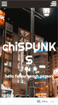 Mobile Screenshot of chispunks.wordpress.com