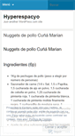 Mobile Screenshot of hyperespacyo.wordpress.com