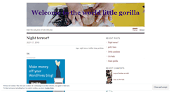 Desktop Screenshot of littlegorilla.wordpress.com