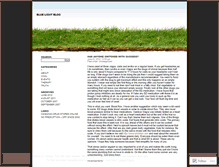 Tablet Screenshot of bluelightblog.wordpress.com