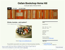 Tablet Screenshot of oxbookshernehill.wordpress.com