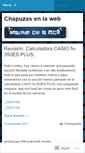 Mobile Screenshot of chapuzasenlaweb.wordpress.com