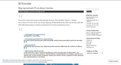 Desktop Screenshot of mnoronha.wordpress.com