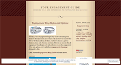 Desktop Screenshot of engagementguide.wordpress.com