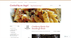 Desktop Screenshot of cookedbyanangel.wordpress.com