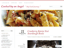 Tablet Screenshot of cookedbyanangel.wordpress.com