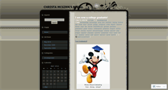 Desktop Screenshot of christamcginn.wordpress.com