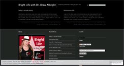 Desktop Screenshot of drewalbright.wordpress.com