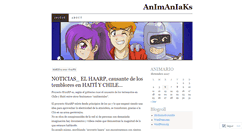 Desktop Screenshot of animaniaks.wordpress.com