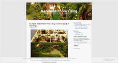 Desktop Screenshot of madshobbithole.wordpress.com