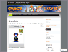 Tablet Screenshot of chobothints.wordpress.com