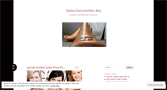 Desktop Screenshot of melissaharrisjewellery.wordpress.com