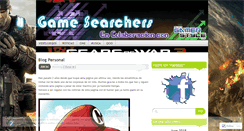 Desktop Screenshot of gamesearchers.wordpress.com