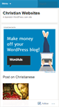 Mobile Screenshot of christianwebsitesblog.wordpress.com