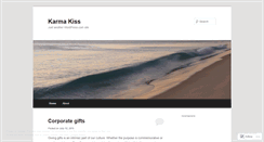 Desktop Screenshot of karmakiss1.wordpress.com