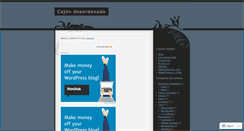 Desktop Screenshot of cajondesordenado.wordpress.com