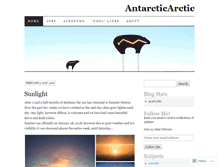 Tablet Screenshot of antarcticarctic.wordpress.com