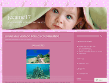 Tablet Screenshot of jecame17.wordpress.com