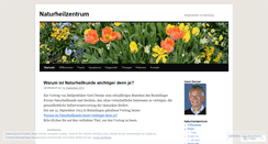 Desktop Screenshot of naturheilzentrum.wordpress.com