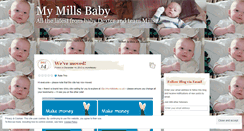 Desktop Screenshot of mymillsbaby.wordpress.com