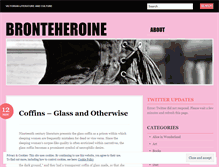 Tablet Screenshot of brontehoroine.wordpress.com