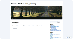 Desktop Screenshot of advancedse.wordpress.com
