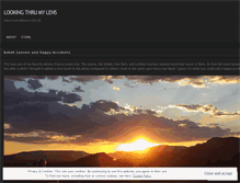 Tablet Screenshot of lookingthrumylens.wordpress.com