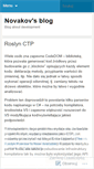 Mobile Screenshot of novakov.wordpress.com