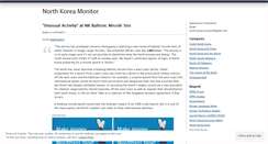 Desktop Screenshot of nkmonitor.wordpress.com