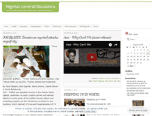 Tablet Screenshot of nigeriangeneraldiscussion.wordpress.com