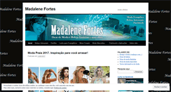 Desktop Screenshot of madalenefortes.wordpress.com