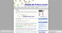 Desktop Screenshot of mappadelpotere.wordpress.com