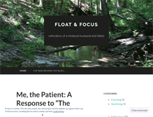 Tablet Screenshot of floatfocus.wordpress.com