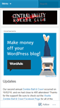 Mobile Screenshot of centralvalleyhorrorclub.wordpress.com