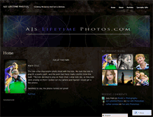 Tablet Screenshot of ajslifetimephotos.wordpress.com